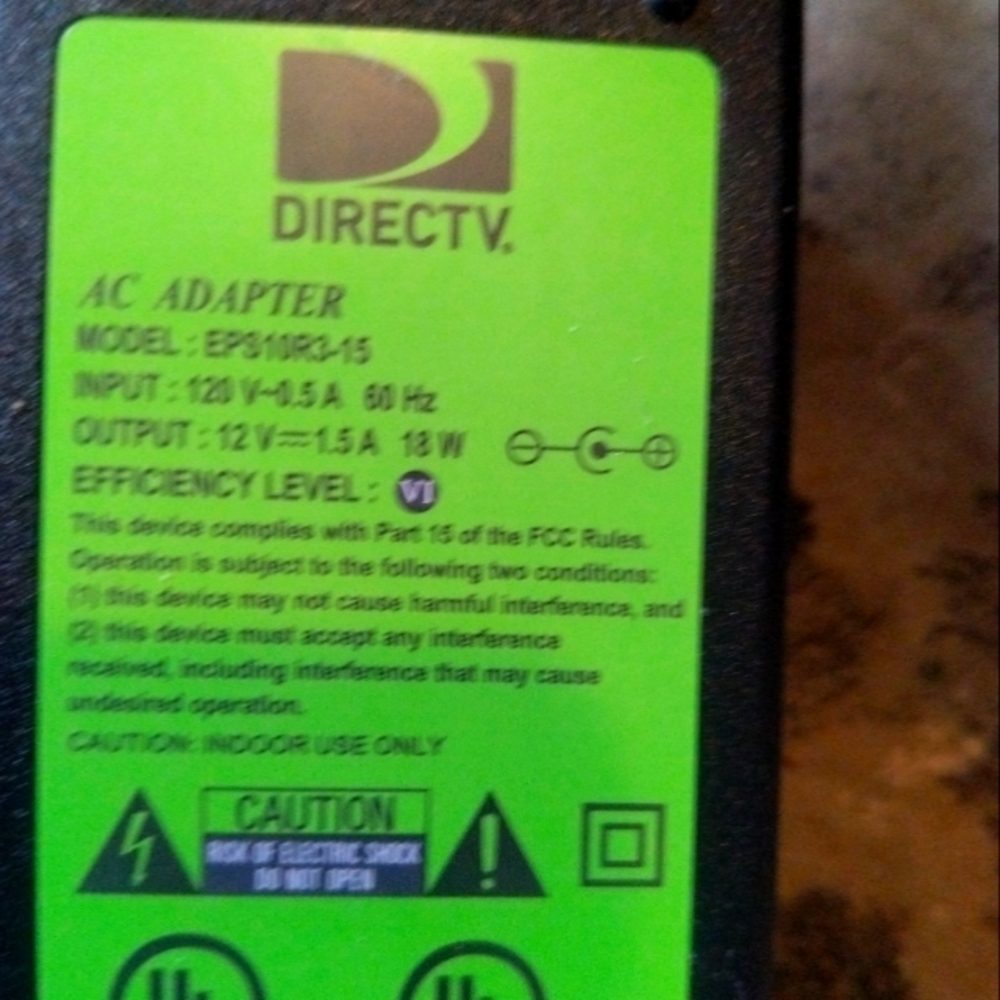 DirecTV Power Cord adapter, EPS10R3-15​